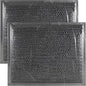 Air Filter Factory WB02X10700 Stove Vent Combo Filter Replacement For GE Range Hood Grease Mesh Charcoal Carbon Kitchen Fan Filter 10.5" X 9" 2-Pack