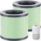 SAKEGDY TR-8080 Replacement Filter Compatible with Dreamegg TR-8080 Air Clean Purifier, Part No# RF001, 4-IN-1 Filtration with True HEPA Filter, 2 Pack