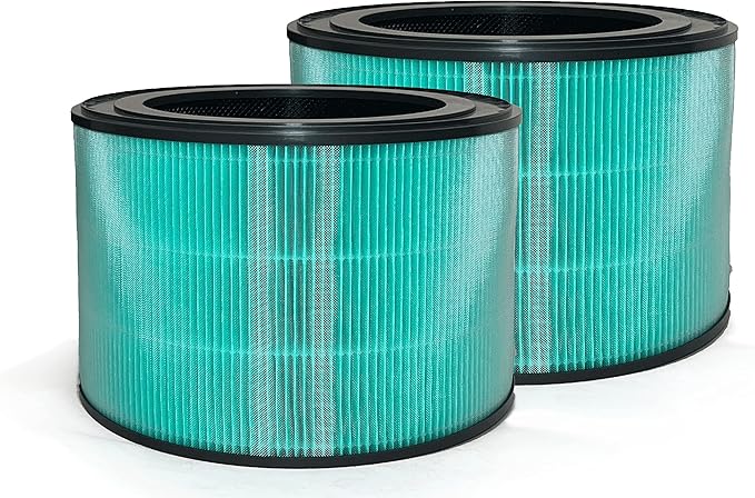 Nispira PuriCare 360 Filter Replacement For LG Air Purifier AS330DWR0 AS560DWR0 AS601HBB0 Part AAFTDT301 PFSHWC01 (NOT For Aero Tower Model) 2 Packs