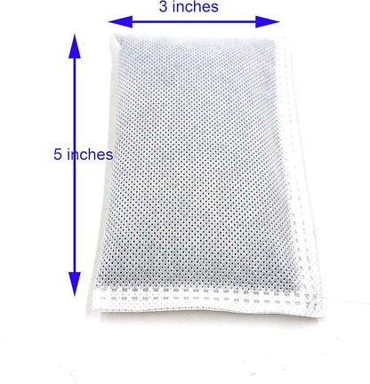 8 Pack Activated Charcoal Odor Absorbing Filter Refill Deodorizer Compatible with iTouchless Trash Cans 8 Gallon and Larger (Large)