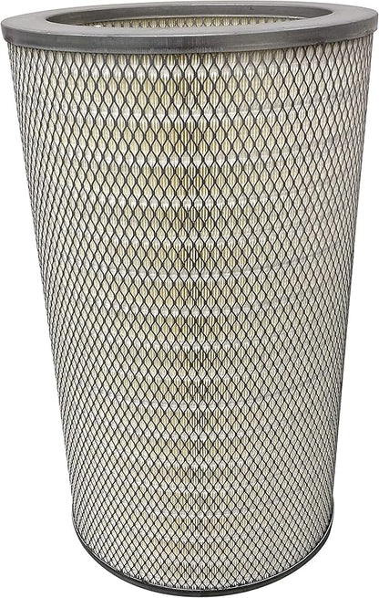 Braden Filtration Dust Collector Filter - Height: 26" OD: 13.84" ID: 9.479" / Nanofiber FR Open-Open Pans - MADE IN USA