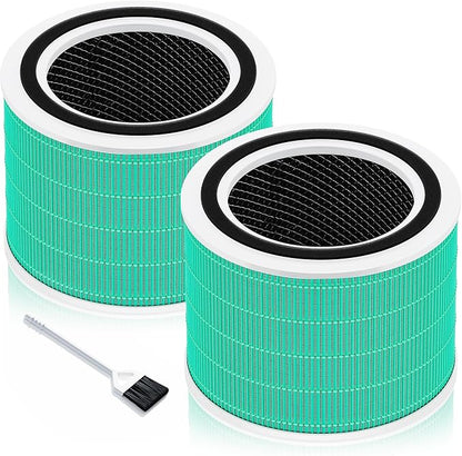 Core 200S Toxin Absorber Replacement Filter for LEVOIT Core 200S Smart WiFi Air Purifier, Funmit 3-in-1 H13 True HEPA Filter Replacement and High-Efficiency Activated Carbon, Part#Core 200S-RF, 2 Pack