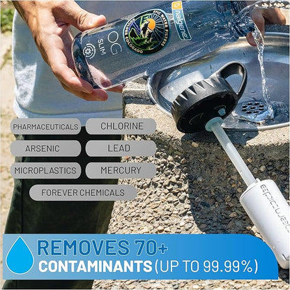 Epic EveryTap Bottle Filter Complete Filter | 1-Pack | 75 Gallon Total Life | 3-4 month Supply | Compatible with all Epic Water Bottles | Replaces Everyday and Outdoor (EveryTap)