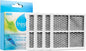 Mist Fresh Refrigerator Air Filter Replacement for L120F, LG ThinQ Fresh Air Filter, Kenmore Elite 469918, 6 Month Replacement, 3 pack