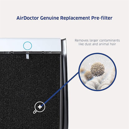 AIRDOCTOR AD3000 / AD3500 FITS Both Models Genuine Replacement Carbon Gas Trap VOC Filters with Pre-Filter 3500 | Made