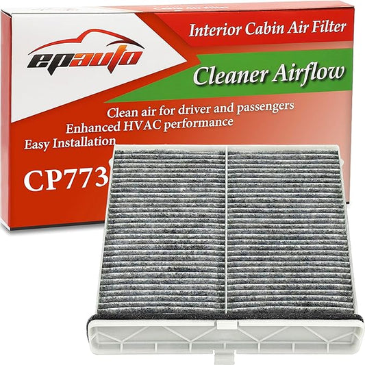 EPAuto CP773 (CF12773) Cabin Air Filter includes Activated Carbon, Replacement for Mazda 3 (2019-2026), Mazda 3 Sport (2019-2025), CX-30 (2020-2025), CX-50 (2023-2025)