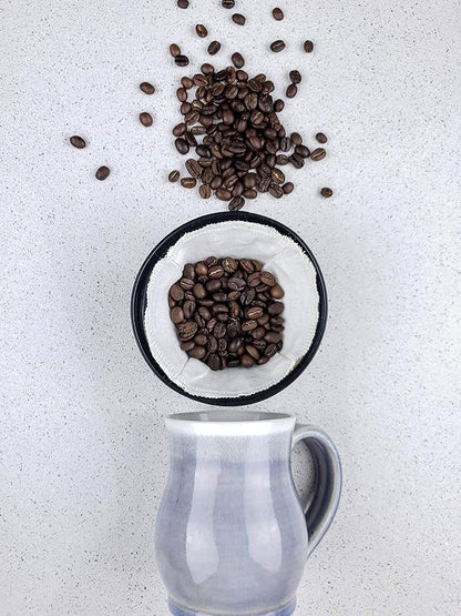 Cloth Reusable Basket Coffee Filter (Size #2) - Made in Canada of Hemp and Organic Cotton - Zero Waste, Eco-Friendly, Natural Filter fis most Automatic Coffee Makers