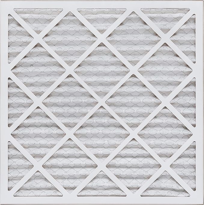 Aerostar 21 1/4x21 1/4x1 MERV 8, Pleated Air Filter, 21 1/4 x 21 1/4 x 1, Box of 6, Made in the USA