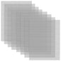 Valchoose Soft 304 Stainless Steel Mesh, 8 Pack Bendable Woven 8.3"X11.8"(213X302mm), 20 Mesh Non-Rusting, Wire Mesh Easy to Work, Non-Corrosive for DIY, Vent, Cage, Garden, Window (Plain Weave)