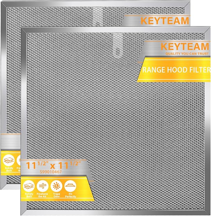 S99010467 Stove Hood Vent Filter 11.5" x 11.5" Fit for Broan Range Hood Filter BXT1 & Nutone AR1 series 99010467 Range Hood Grease Filters 1 Pack