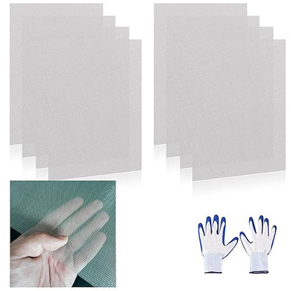 8 Pcs 13x9 (33cmx23cm) 40 Mesh 304 Stainless Steel Wire Mesh Sheet, Rustproof Metal Mesh Sheet Screen for DIY Crafts, Vent Covers, Garden Fencing, Window Protection & Industrial Filters