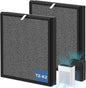 TZ-K2 Replacement Fil-ter Compatible with ToLife TZ-K2 Air Puri-fier for Home Large Room, 3-in-1 HEPA High-Efficiency Activated Carbon TZ-K2-A Fil-ter, 2 Pack