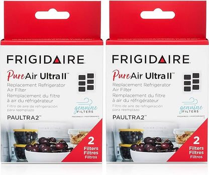 Frigidaire PAULTRAII4PK PAULTRA2 Pure Air Ultra II 4 Pack Air Filter, 3.8" x 1.8", 4 Count