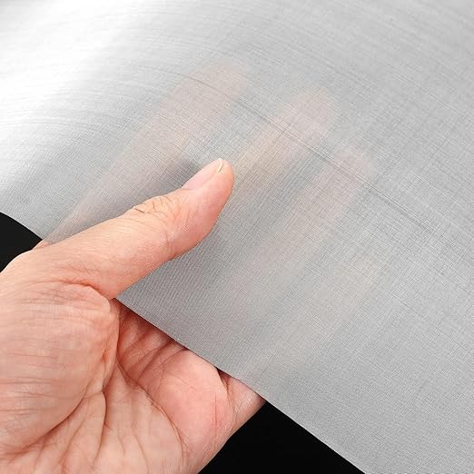 1 roll Stainless Steel Wire mesh 60 mesh,304 Wire mesh, Suitable for Vent, Cage, Garden, Window Screen, Filter Screen, etc (60Mesh 44X120CM)