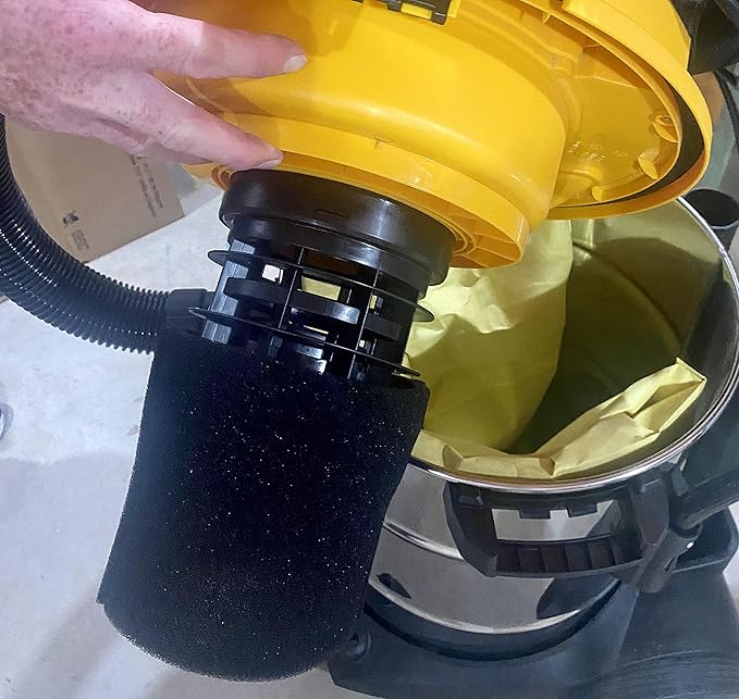 Foam Sleeve for Shop Vac 90585, Washable Foam Filter Replacements for Shop Vac - Also Compatible with Ridgid, Craftsman, Vac Master and Other Similar Wet Dry Vacs
