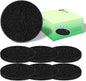 Polyurethane Activated Charcoal Filters -7 Pack 7.3 Inch Round Strong Odor Control Replacements for Kitchen and Countertop Compost Buckets/Bins