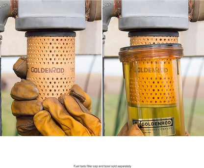 Dutton-Lainson Company - Goldenrod (470-5) Fuel Tank Filter Replacement Element - 10 Micron Gasoline, Diesel Fuel Water Separator - Compatible with Bowl Models 495 and 495-3/4 and Biodiesel Blends