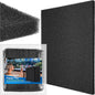 Borlech Aquarium Bio Filter Sponge Pad - Cut-to-Size Aquarium Filter Media for Fish Tank, Pond, Sump - Mechanical & Biological Filtration (18.5"x18.5"x0.8", 35PPI, 1 Pack)