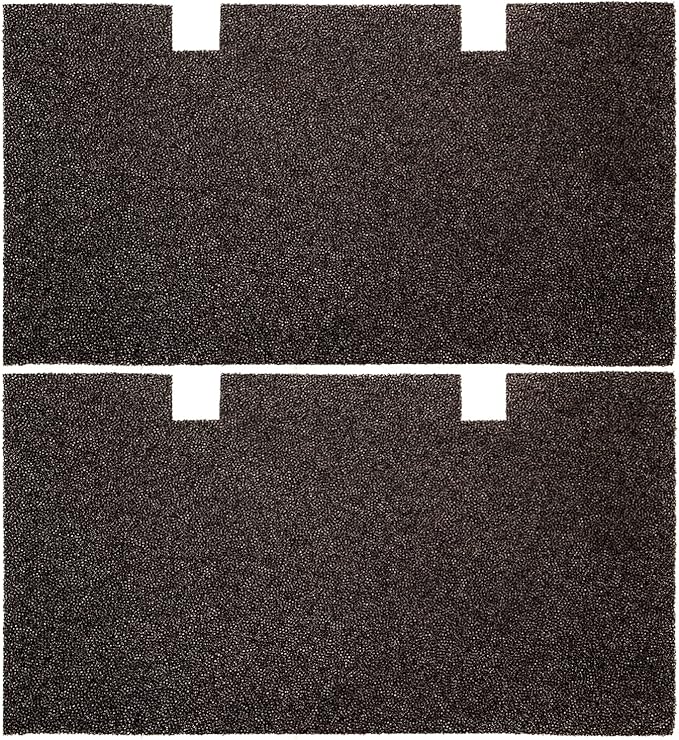 Mission Automotive RV AC Filter Replacement Pads - Washable PPI Foam & Reusable Air Filter - Compatible with Dometic Duo Therm 3313107.103 & 3105012.003 & RV Essentials - 14 x 7.5 In, Pack of 2