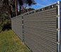 Ifenceview 6'x3' to 6'x50' Brown Shade Cloth/Fence Privacy Screen Fabric Mesh Net for Construction Site, Yard, Driveway, Garden, Railing, Canopy, Awning 160 GSM UV Protection (6' x 40')