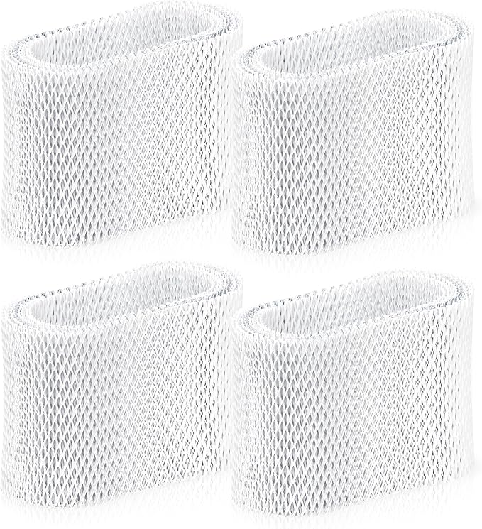 WF2 Humidifier Filter Replacement for Vicks V3500 V3100 V3600 V3900 V3700 VEV320 & Kaz 3020 Cool Mist Humidifiers Pack of 4