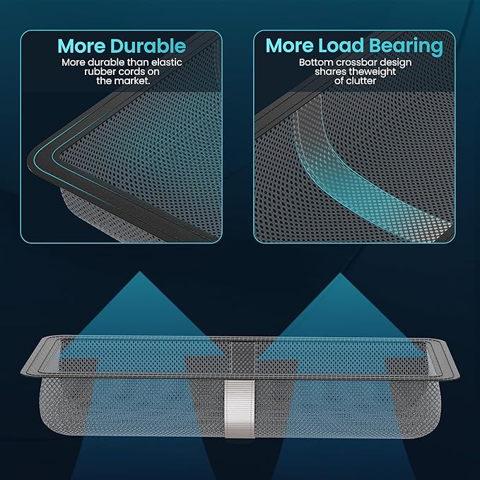 4 Pack Floor Register Cover Trap, HG Power 4 x 12 Inch Floor Vent Screen Net, Nylon Fabric Mesh Air Vent Filter for Home Floor, Catches Coins, Toys, Snacks, Pet Hair, Pet Food(4 Pcs Grey)