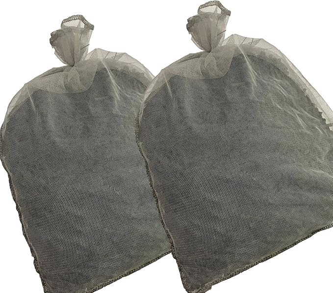TopDogFilters Activated Carbon Pellets Filter Media Bulk in Mesh Bag 5 10 15 20 25 50 Pounds for Aquarium Pond Filters (10 lbs (2 Bags))