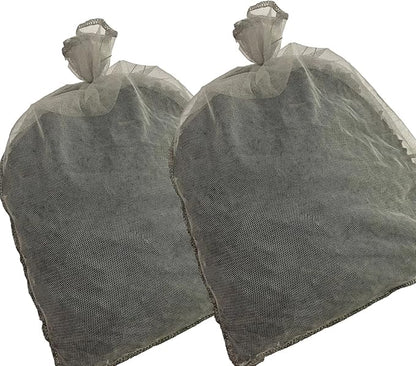 TopDogFilters Activated Carbon Pellets Filter Media Bulk in Mesh Bag 5 10 15 20 25 50 Pounds for Aquarium Pond Filters (10 lbs (2 Bags))