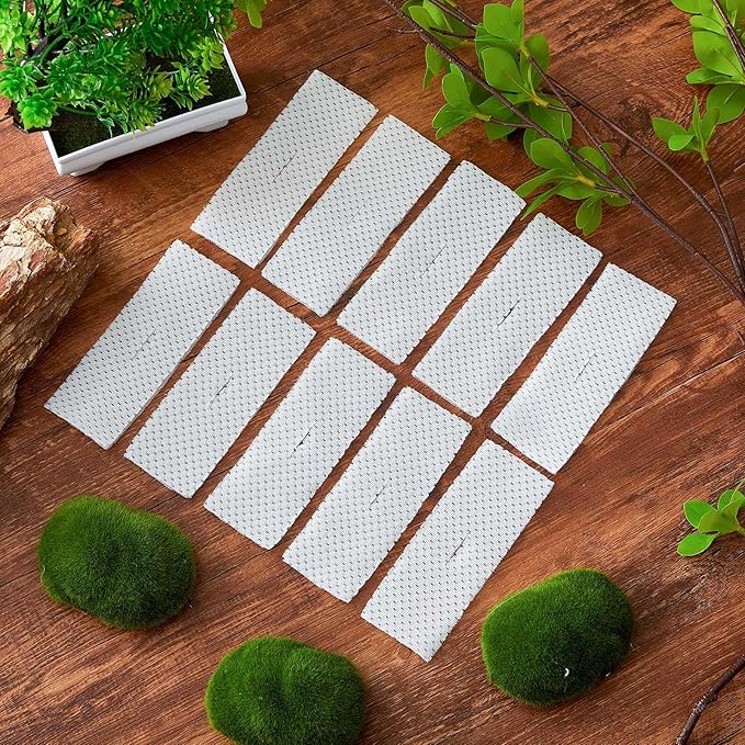 Maxcheck 10 Pcs Biological Filter Screens Bio-Screen Pad Filter Pad for Aquarium Filtration System (Compatible with C4)