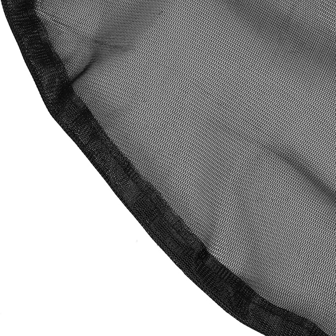 Rain Mesh Cover, Mesh Cover for Rain Barrels, Drawstring Leaf Filter Water Collection Buckets Tank Protector Outdoor Garden Net Screen to Keeps from Leaves and Debris (Dia