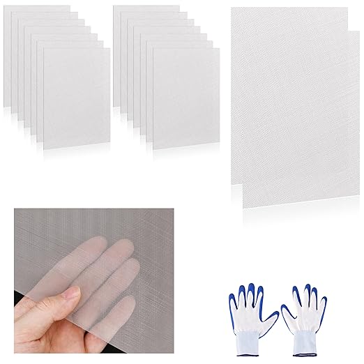 4 Pcs 13x9 (33cmx23cm) 120 Mesh 304 Stainless Steel Wire Mesh Sheet, Rustproof Metal Mesh Sheet Screen for DIY Crafts, Vent Covers, Garden Fencing, Window Protection & Industrial Filters