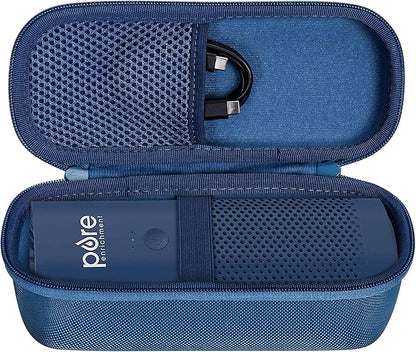 co2CREA Hard Case compatible with Pure Enrichment PureZone Mini Portable Air Purifier (Blue Case)