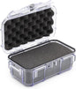 Evergreen 57 Waterproof Dry Box Protective Case with Pick & Pluck Foam - Travel Safe/Mil Spec/USA Made - for Cameras, Phones, Hiking, Boating, Water Sports, Action Cams (Clear)