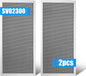 2-Pcs SV02300 Air Exchanger Filter 15-3/8 x 7-1/8 x 5/8 Inches Efficiency Premium Quality Air Filters for Improved Indoor Air Quality Home Ventilation System Replacement Filter