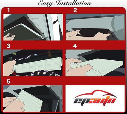 EPAuto CP846 (CF9846A) Replacement for Subaru/Toyota Premium Cabin Air Filter includes Activated Carbon