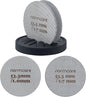 Normcore 2 Packs 53.3mm Puck Screen with Stand - Reusable Contact Shower Screen with Silicone Holder - 1.7mm / 1.0mm Thickness 150μm Mesh - Compatible with Espresso Machine 54mm Portafilter Basket