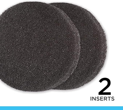 Fluval FX Carbon Foam, Replacement Aquarium Filter Media, 2-Pack, A249,White