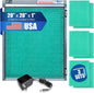 20x20x1 Polarized Media Electronic Air Filter - High Air Flow - Homeowner Installed - 1-Yr Supply of Replacement Pads - Simply Replace Your Current AC/Furnace Air Filter and PLUG IT IN!