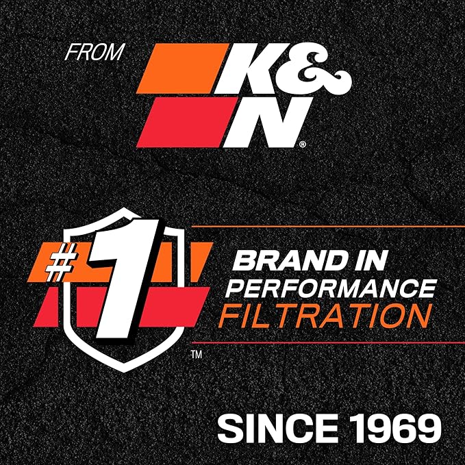 K&N Engine Air Filter: Extended Life 24,000 Mile Replacement Air Filter: Compatible with 2018-2019 Chevy/GMC/Holden (Equinox, Terrain), KNX-5069