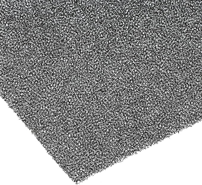 PATIKIL 120mm Filter Foam Sponges, 10 Pack Sponge Sheet Replacement Media Pad for Computer, Ventilator, Fan, Black