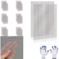 32 Pcs 13x9 (33cmx23cm) 20 Mesh 304 Stainless Steel Wire Mesh Sheet, Rustproof Metal Mesh Sheet Screen for DIY Crafts, Vent Covers, Garden Fencing, Window Protection & Industrial Filters