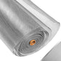 304 Stainless Steel Mesh Window Screen Roll,35IN x 16FT Silver Metal Window Screen Replacement,Window Screen Mesh for Window,Door,Patio,Pet,Vent,Filter,Porch,Cage and DIY Project (22 Mesh)
