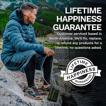 Survivor Filter PRO X - Electric Portable Camping Water Filter - Filters Bacteria, Parasite, Viral