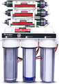 LiquaGen - Heavy Duty & High Capacity 7-Stage Aquarium Reef and Deionization Reverse Osmosis Water Filter Systems RO/DI | 0 PPM - 100 GPD