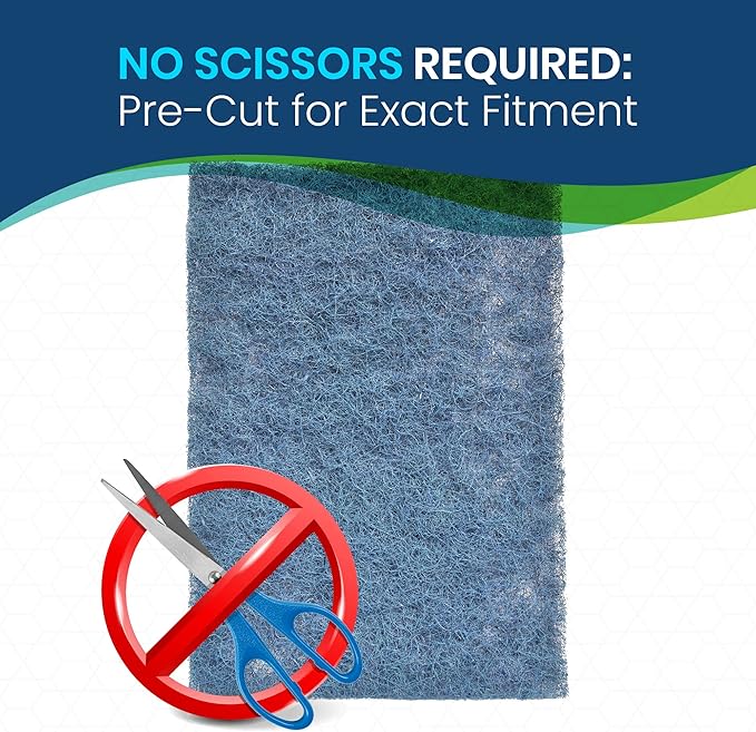 Natural Fiber Hog Hair Furnace Door Filter for Mobile, Manufactured and Modular Homes (19-1/2 x 21-3/4)