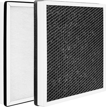 Europa Air Purifier Filter Replacement HEPA Filter Compatible For Afloia Europa Air Purifiers, H13 3-Stage Filtration Activated Carbon Air Clean VOCs Odor, 2-Pack