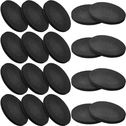 Timgle 20 Pcs Fx4 Carbon Filter Pads Carbon Foam Compatible with Fluval Fx5/ Fx6 Canister Filter Replacement Impregnated Pads 7 Inch