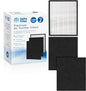 Fette Filter - Premium H13 True HEPA Replacement Filter J Compatible with GermGuardian FLT5900 for AC5900WCA & AC5900WDLX Air Purifier includes 1 Hepa 2 Activated Charcoal Filter.