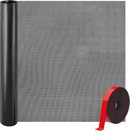39x16 inch Customizable DIY Floor Vent Covers, Magnetic PVC Vent Mesh for Wall, Ceiling & Home Floor, PC Case Dust Mesh Filter