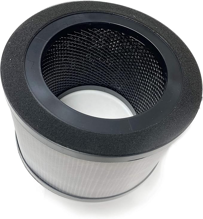 Nispira Vista 200 3-in-1 True HEPA Carbon Filter Replacement for Levoit Air Purifier Part Vista 200-RF. 4 Packs